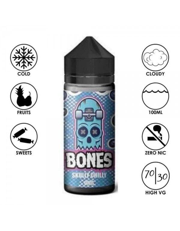 Bones By Wick Liquor Skully Chilly