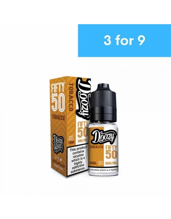 Doozy 5050 Eliquid Tobacco