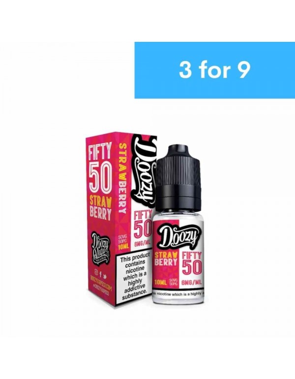 Doozy 5050 Eliquid Strawberry