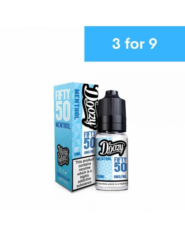 Doozy 5050 Eliquid Menthol