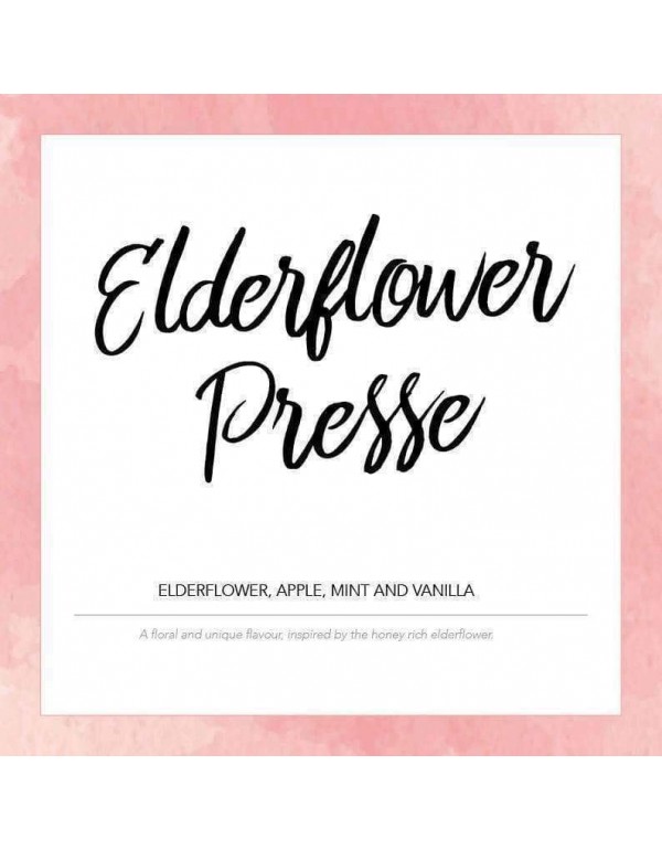 Elderflower Presse - Pink Label E-liquid 50ml