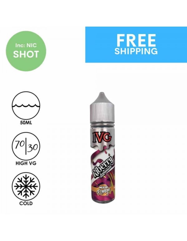 IVG Eliquid | Riberry Lemonade | 50ml