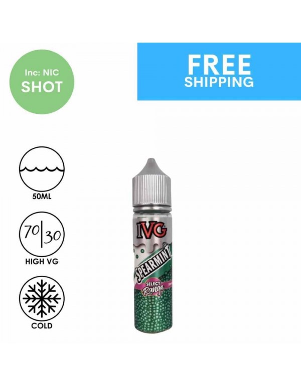 IVG Eliquid | Spearmint Millions | 50ml Shortfill