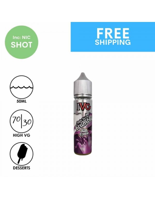 IVG Eliquid | Apple Berry Crumble | 50ml