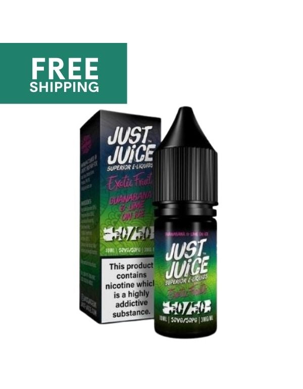 Just Juice 50/50 | Guanabana & Lime On Ice