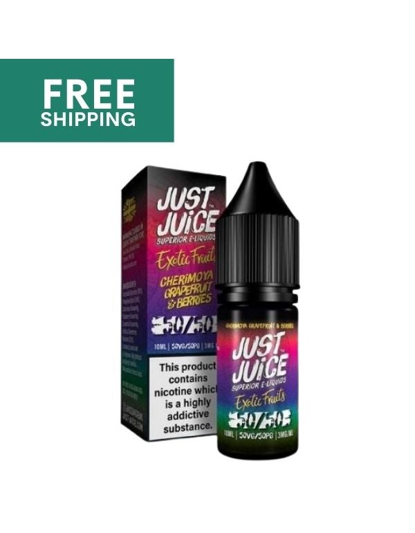 Just Juice 50/50 | Cherimoya Grapefruit & Berries