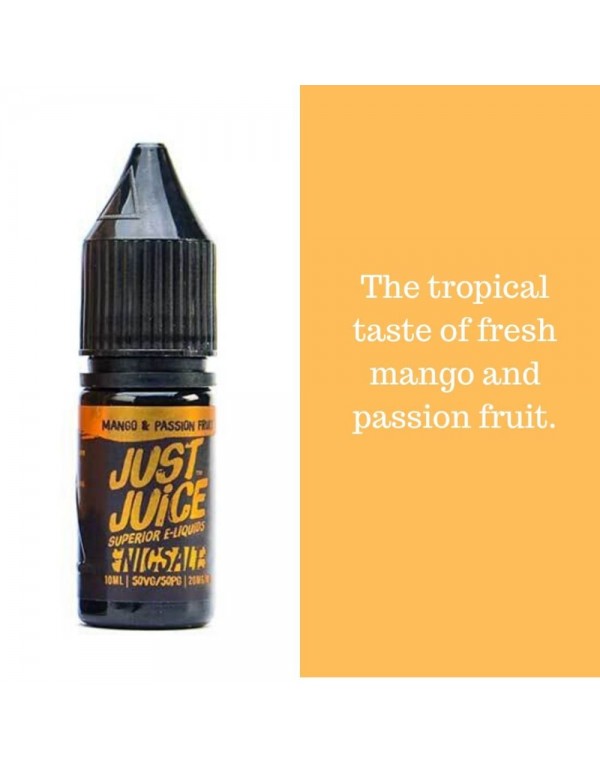 Just Juice Salts - Mango & Passion Fruit