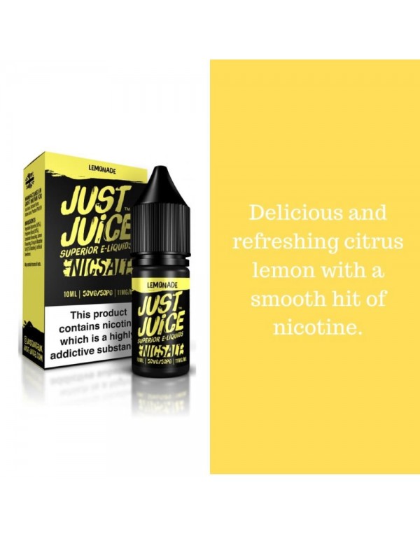 Just Juice Salts - Lemonade