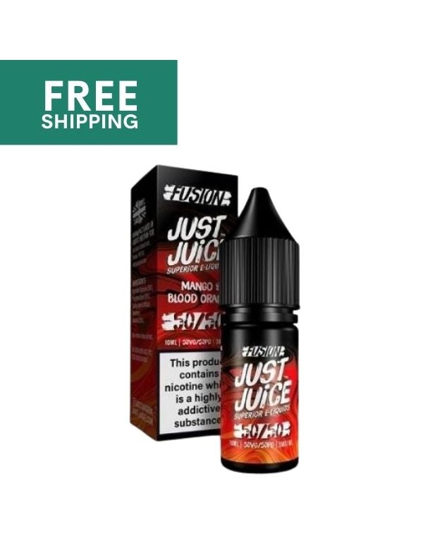 Just Juice Fusion 50/50 | Mango & Blood Orange On Ice