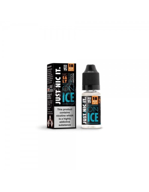 Just Nic It 20mg Salt On Ice High VG Nicotine Shot