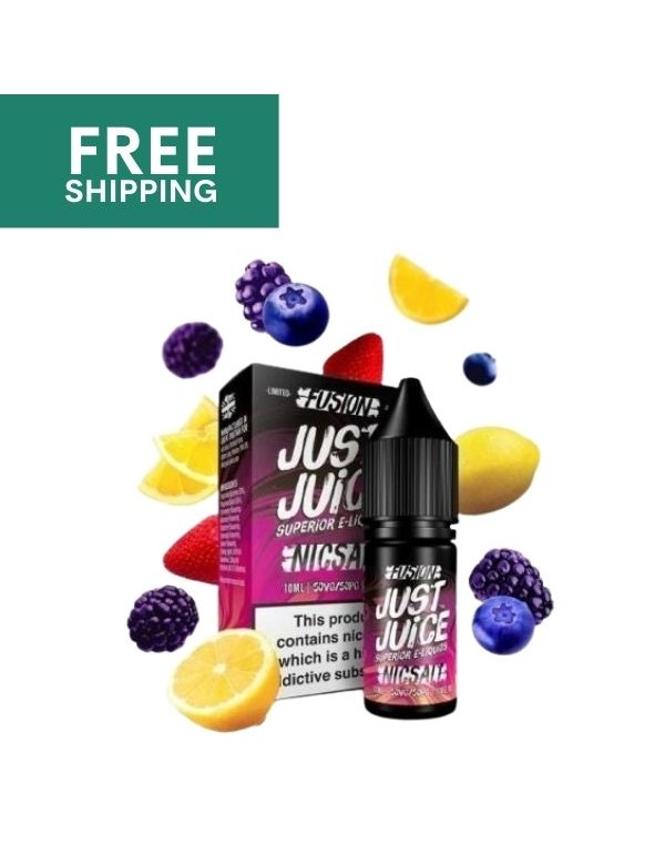 Just Juice Salts Fusions | Berry Burst Lemonade