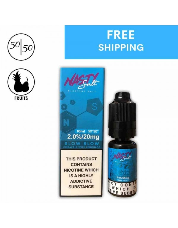 Nasty Salts Slow Blow Eliquid