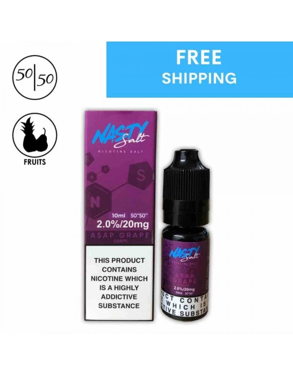 Nasty Salts Asap Grape Eliquid