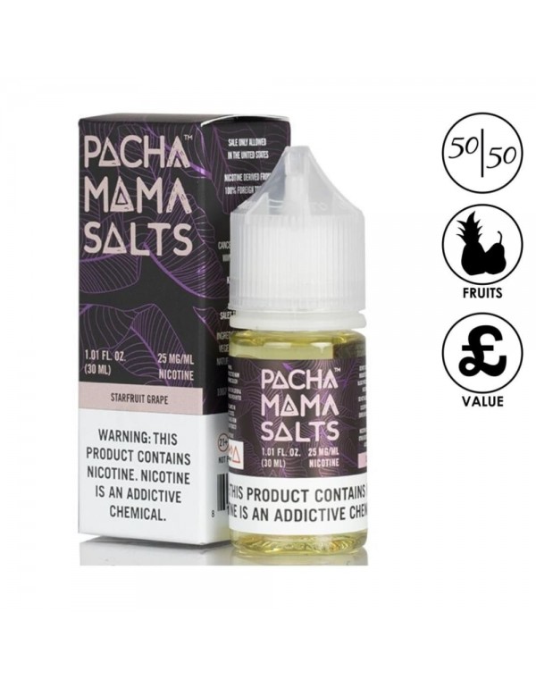 Pachamama Salts Starfruit Grape | 10ml