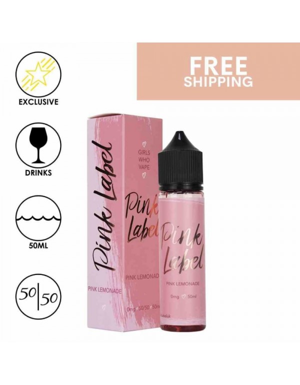 Pink Lemonade - Pink Label Eliquid 50ml