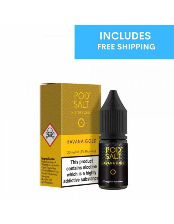 Pod Salt Havana Gold Eliquid