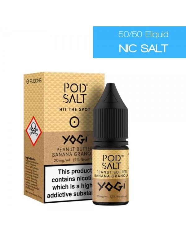 Pod Salt Fusions Yogi Peanut Butter