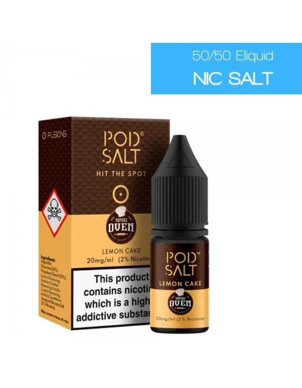 Pod Salt Fusions Lemon Cake