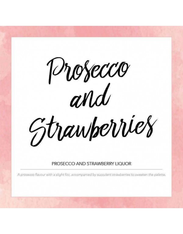 Prosecco & Strawberries - Pink Label Eliquid 50ml