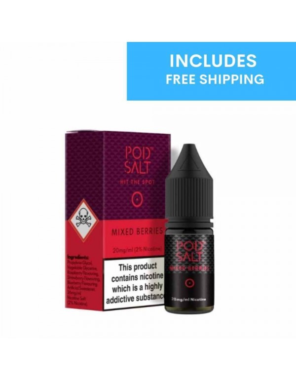 Pod Salt Mixed Berries Eliquid