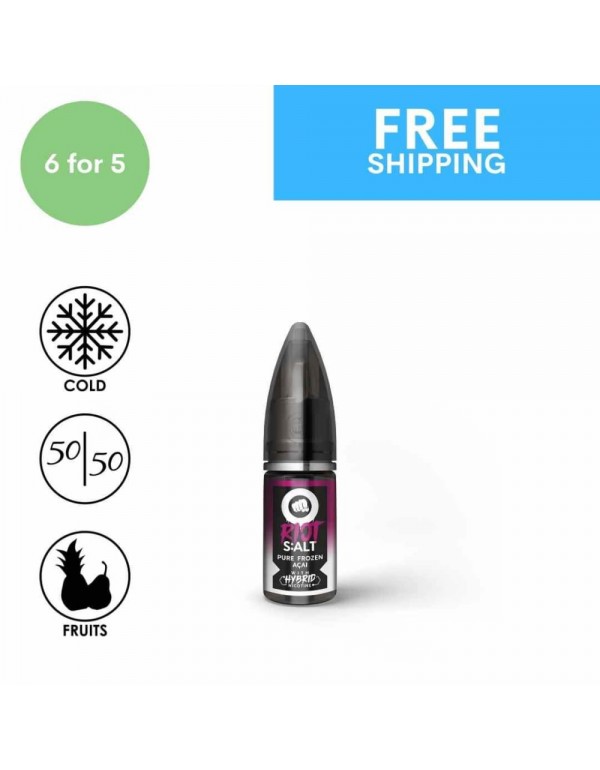 Riot Black Ed. Salts | Pure Frozen Acai | 10ml