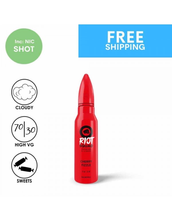 Riot Squad Cherry Fizzle | 60ml