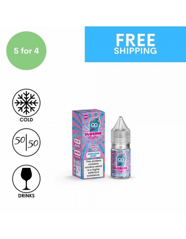 Slushie Salts | Bubblegum Slush | 10ml