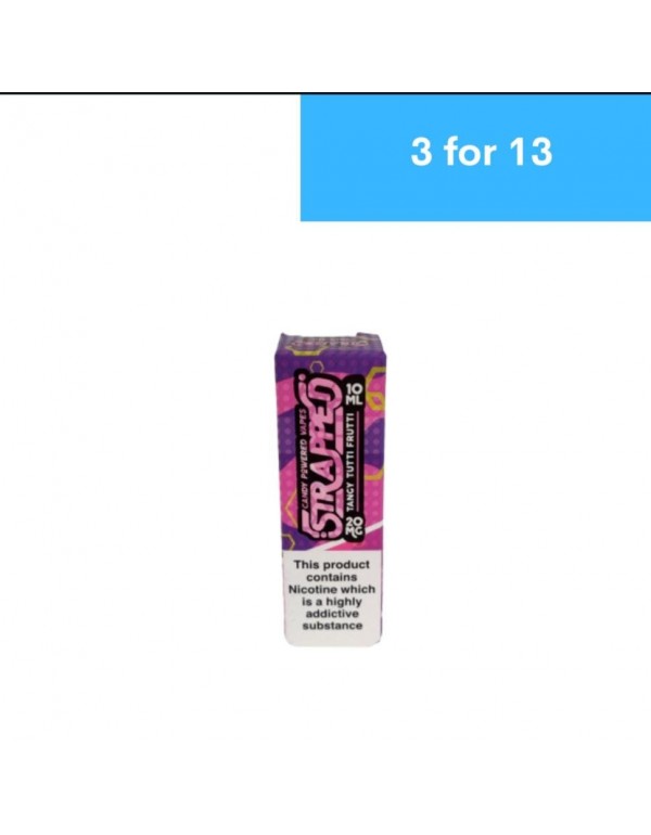 Strapped Nic Salts Tangy Tutti Frutti