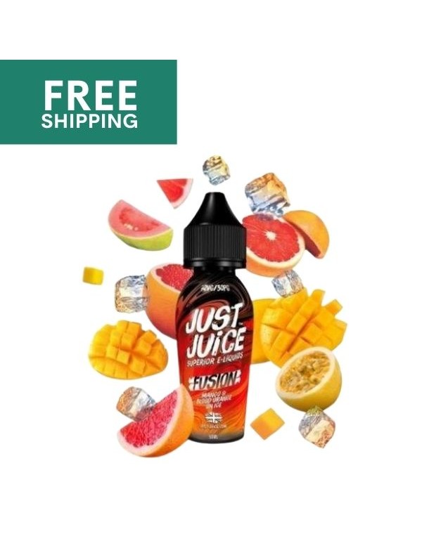 Just Juice Fusion | Mango & Blood Orange On Ice