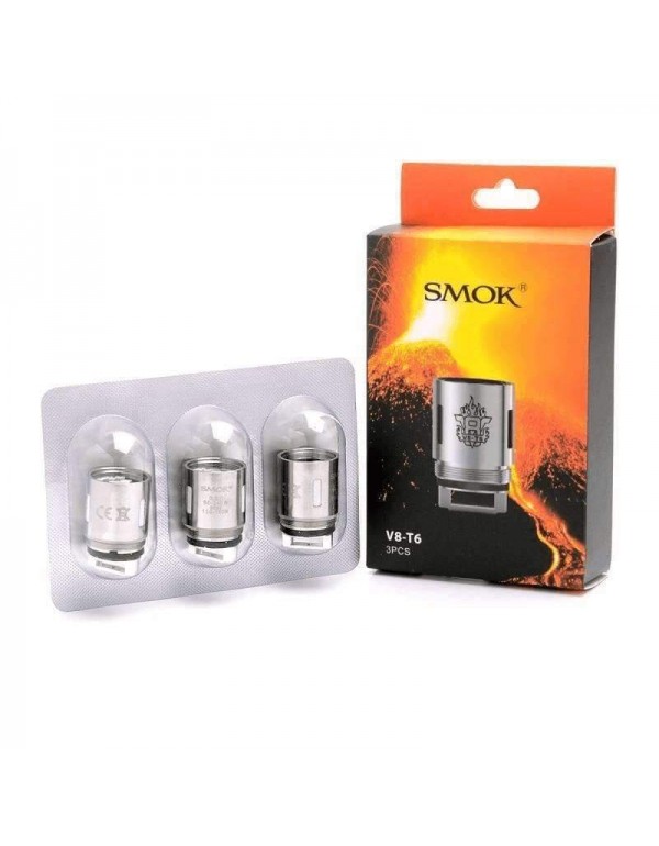 Smok TFV8 T6 Coils - Pack Of 3