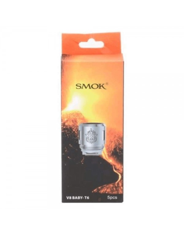 Smok TFV8 Baby T6 Coils - Pack Of 5