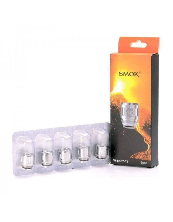 Smok TFV8 Baby T8 Coils - Pack Of 5