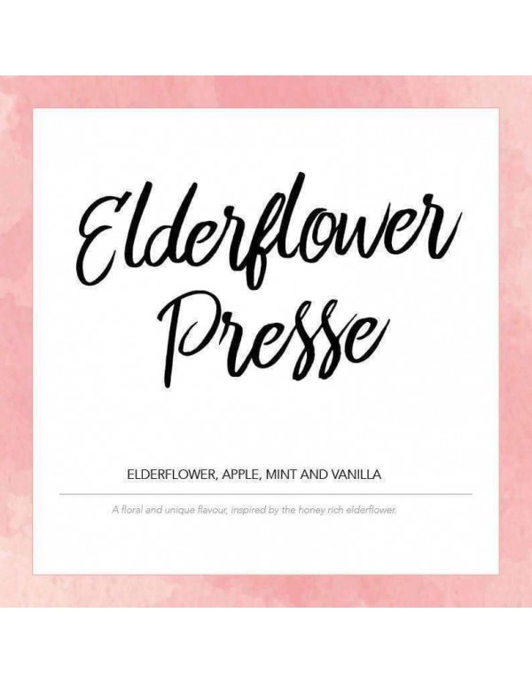 Elderflower Presse - Pink Label Eliquid 10ml