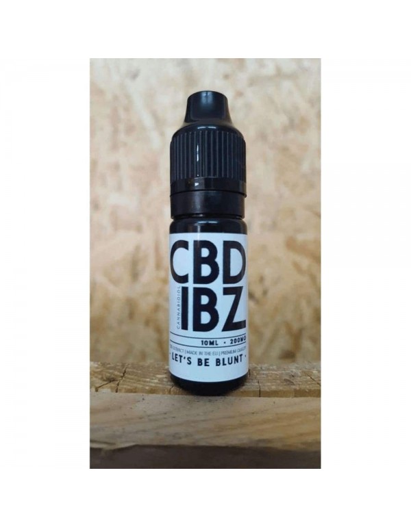 CBD IBZ - Let's Be Blunt - Blue Slush - 200mg CBD Oil
