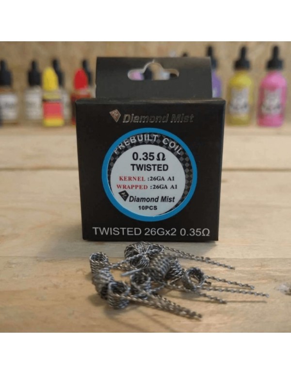 Diamond Mist Twisted Coils 0.35 Ohm