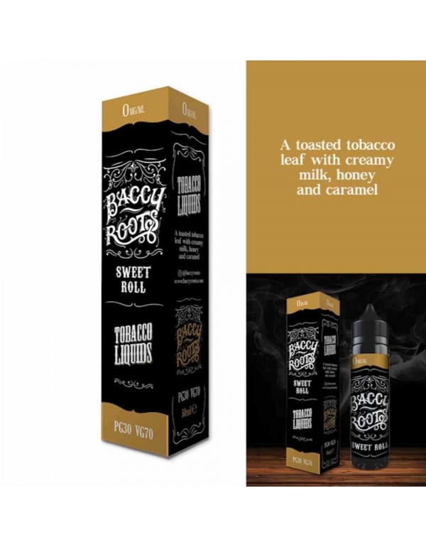 Baccy Roots Eliquid Sweet Roll