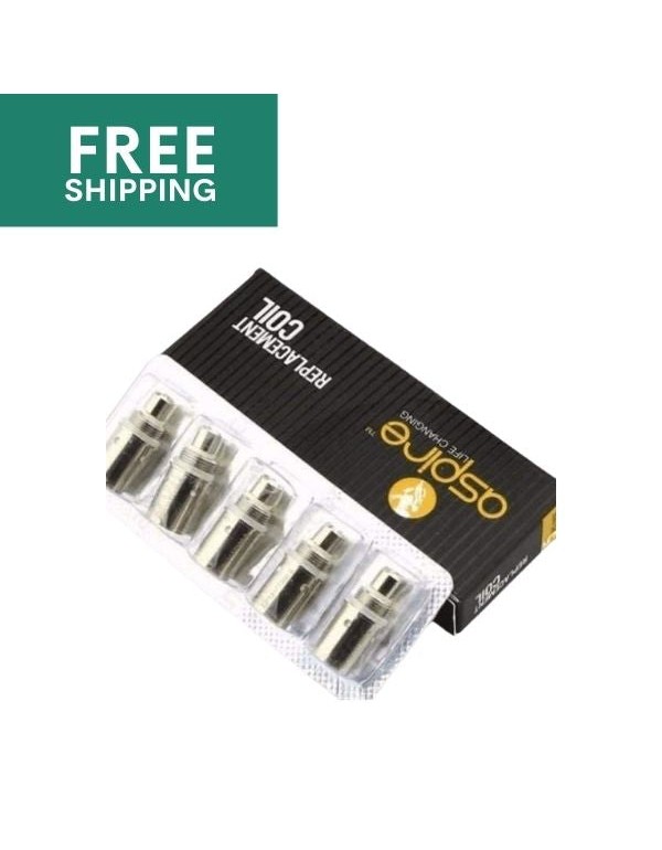 Aspire BVC Replacement Coils | Clearomiser Pack Of 5